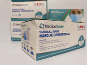 Boîtes endommagées, BIEN SCELLÉ, 7 boîtes pour $34.99, Masque Médical ASTM Niveau 1