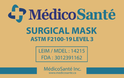 ASTM LEVEL 3 medical mask