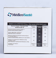 Medical Mask ASTM Level 2 Black by MédicoSanté