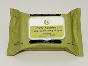 Anti-bacterial wipes with 75% alcohol (80 wipes)