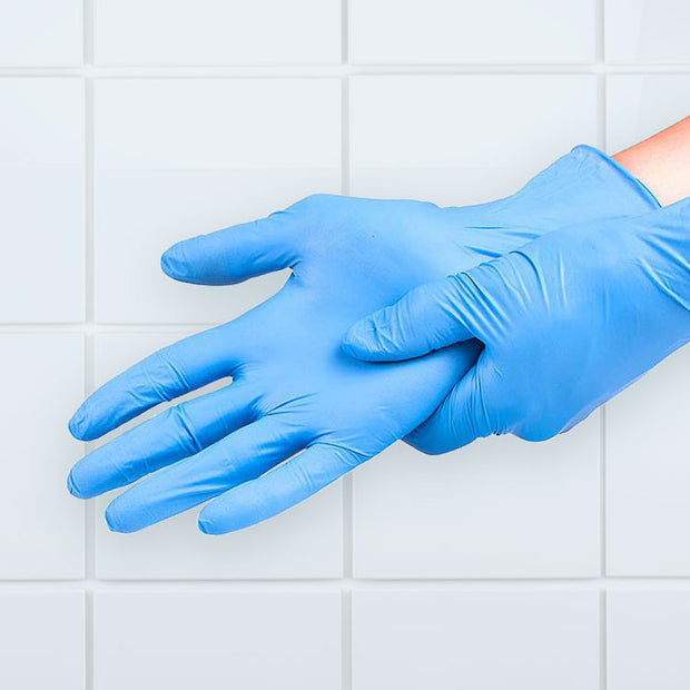 Non-medical nitrile gloves - heavy-duty (4 mil)